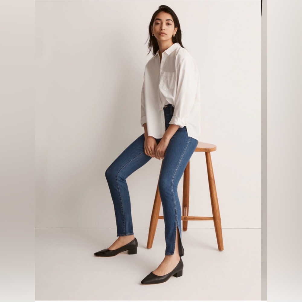 Madewell 11" High-Rise Roadtripper Supersoft Skinny Jeans